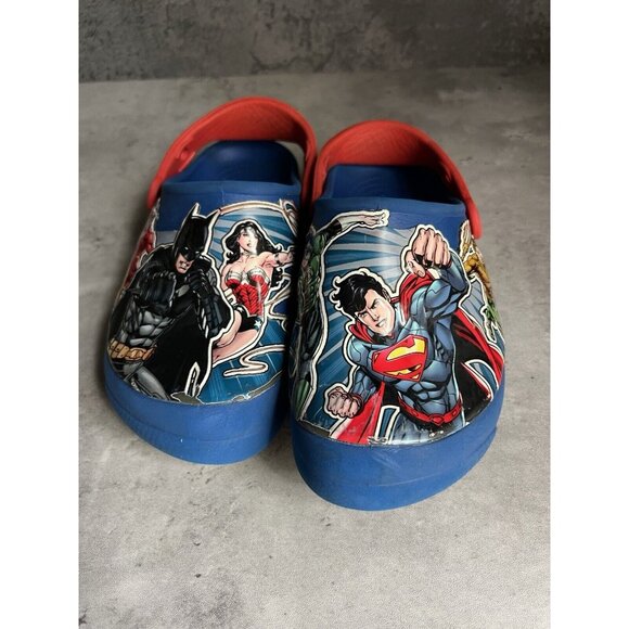 Crocs Justice League Size C 13 Light Up Clogs - Picture 1 of 16